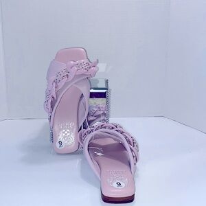 Vince Camuto Women's Azori Flat Sandal Lavender Size 6